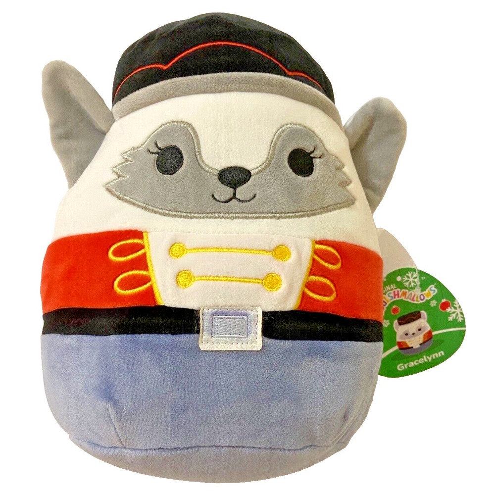 GRACELYNN‎ Nutcracker Uniform Squishmallows 8" Plush NWT